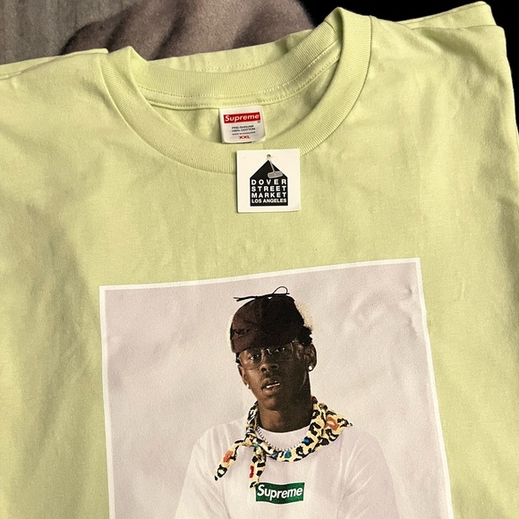 Supreme Tyler The Creator Tee size 2XL Pale Mint